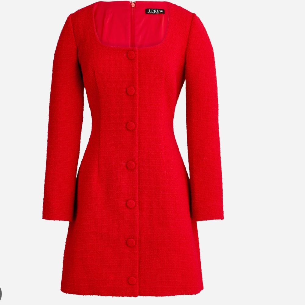 Brand new J. Crew Sophia mini dress in maritime tweed size 4